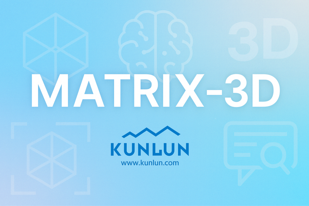 从二维到三维，Matrix-3D 开启开源三维生成新篇章